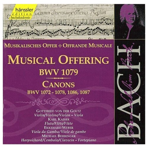 BACH, J.S: Musical Offering, BWV 1079