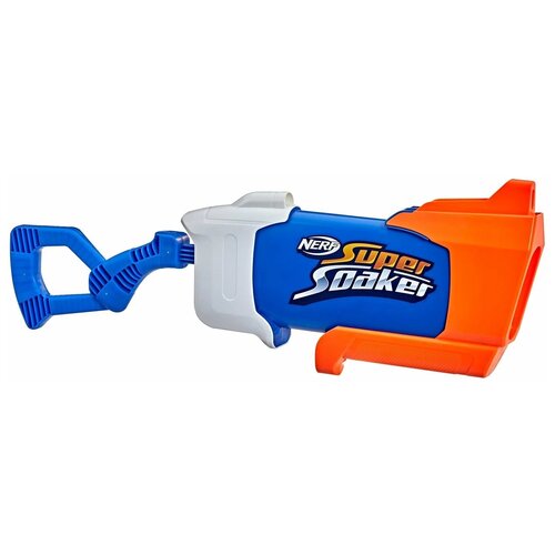 Бластер водный Super Soaker Rainstorm (F3890), синий/оранжевый бластер водяной hasbro nerf super soaker дино дренч