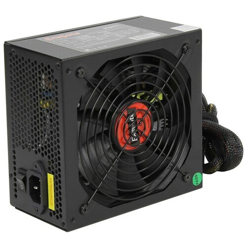 Блок питания Exegate 650PPX блок питания 750w exegate 750npx atx sc 12cm fan 24pin 2x 4 4 pin 2xpci e 5xsata 3xide black кабель 220v с защитой от выдергивания