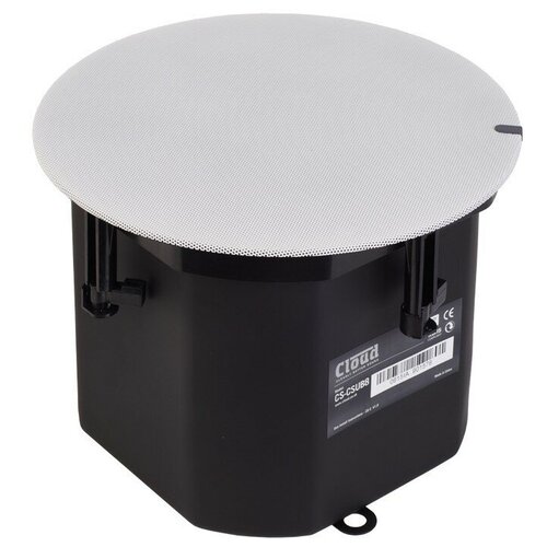 Cloud CS-CSUB8W 8 дюймовый потолочный громкоговоритель типа сабвуфер c глубоким профилем Цвет белый 4023100₽