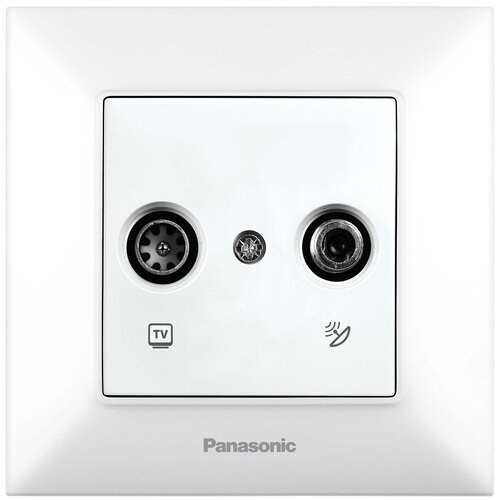 Розетка Panasonic WNTC0461-2WH Arkedia