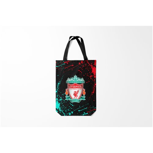 Сумка-шоппер / 31х42 см / Футбол / Liverpool ливерпуль