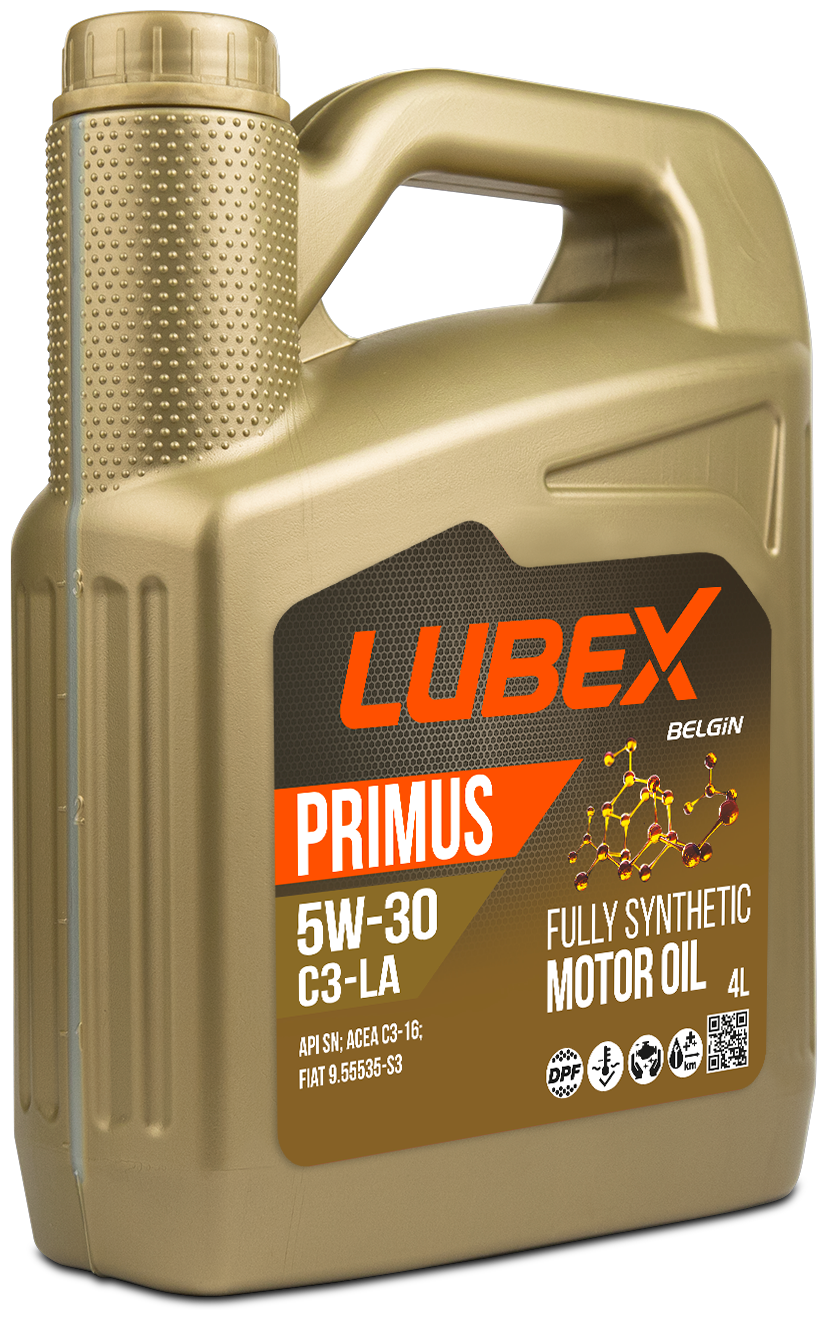 Синтетическое моторное масло LUBEX PRIMUS C3-LA 5W-30