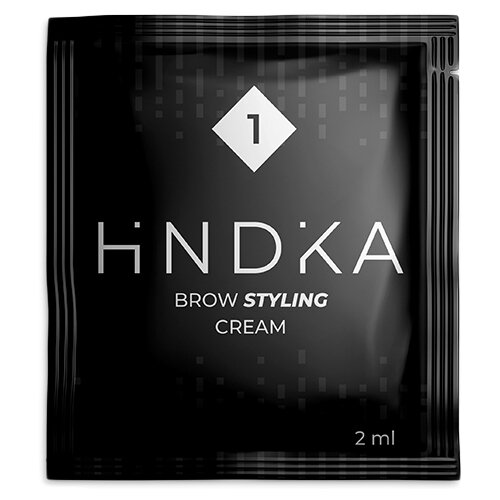 Состав 1 для ламинирования бровей Hindika Brow Styling Cream 2 мл. NOVEL