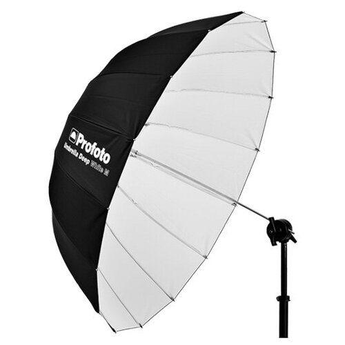 Зонт Profoto Deep White M глубокий белый, 105 см диффузор profoto umbrella l diffusor 1 5 stop 100992