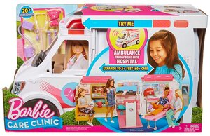 Barbie Care Clinic Vehicle