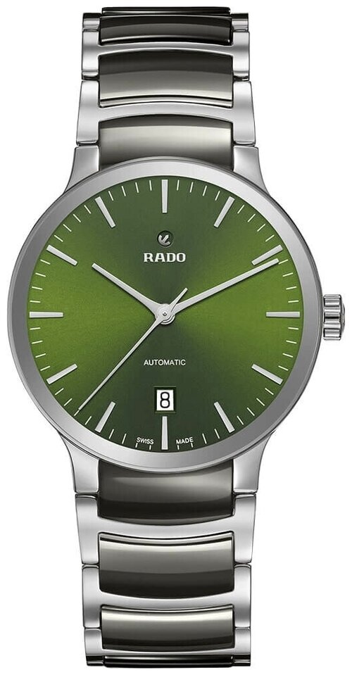 Наручные часы RADO Наручные часы Rado 01.763.6010.3.031, серебряный, зеленый