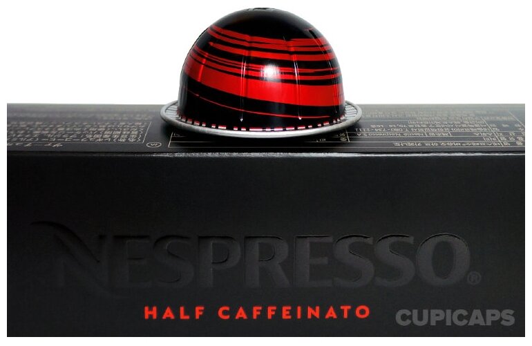 Nespresso Vertuo Half Caffeinato, объем 230 мл, 10 капсул - фотография № 2