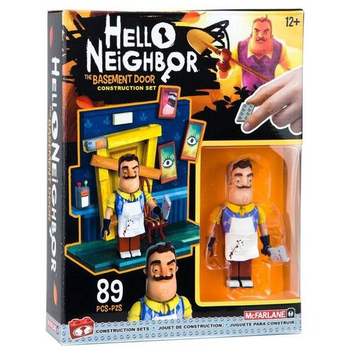 Конструктор McFarlane Toys Hello Neighbor Дверь в подвал, 89 дет.