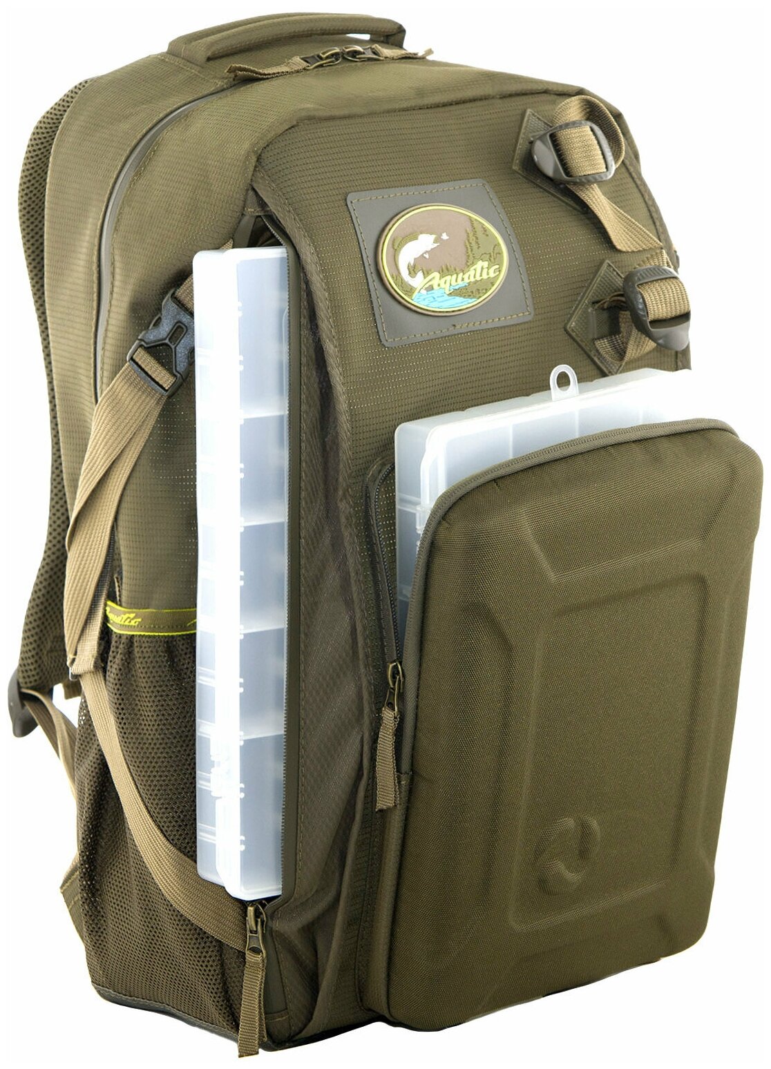 Рюкзак рыболовный с коробками FisherBox РК-02 AQUATIC - фото №15
