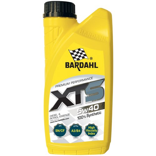 Моторное масло Bardahl XTS 5W-40 Синтетическое 1 л