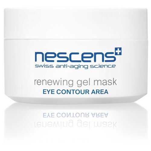 маска для глаз nescens маска гелевая восстанавливающая для контура глаз renewing gel mask eye contour area Маска-гель Nescens Renewing Gel Mask eye contour area, 30 мл