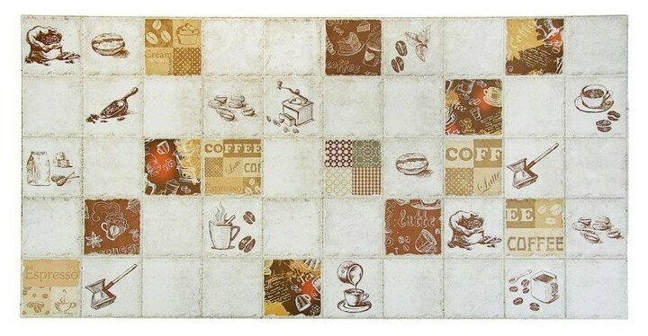 фото Панель ПВХ Плитка Эспрессо 964*484