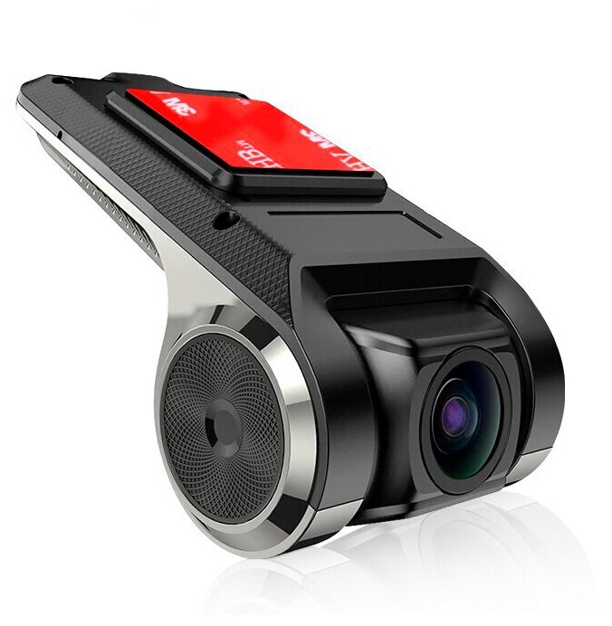 Камера видеорегистратор Car DVR для автомагнитолы 2 DIN на базе Android на лобовое стекло кабель 2.3 метра крепление на скотч