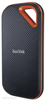 1 ТБ Внешний SSD SanDisk Extreme Pro Portable V2, USB 3.2 Gen 2 Type-C, черный