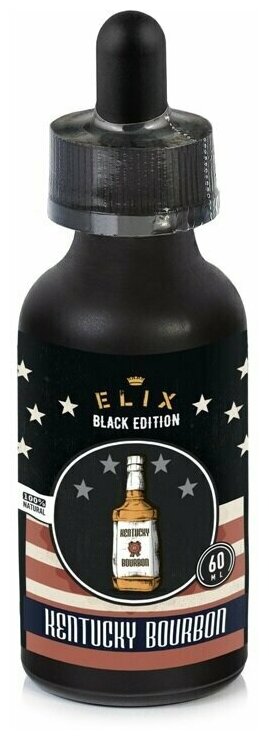 Эссенция Elix Black Edition Kentucky Bourbon 60 ml