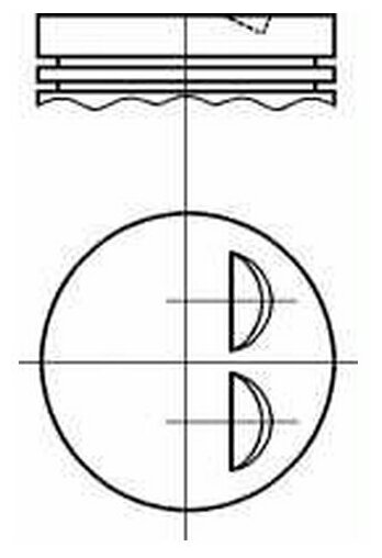 Поршень Nural 87-102707-10