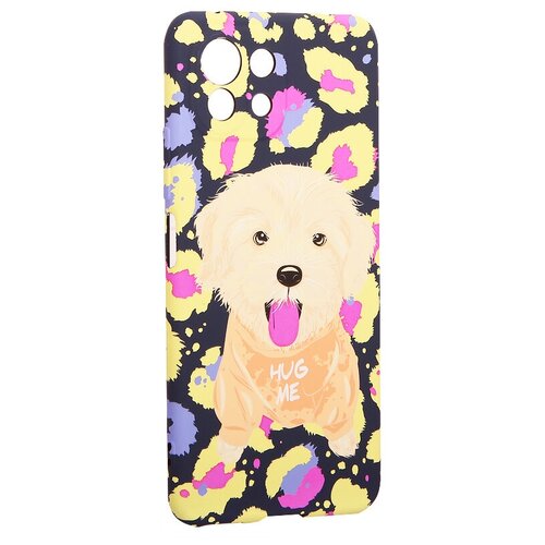 фото Чехол для xiaomi mi 11 lite силикон luxo 0.8мм с флуоресцентным рисунком kaws j79