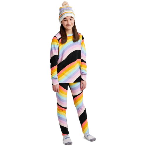 фото Комплект термобелья детский burton kids hw flc set trubl rainbow mashup (us:s)