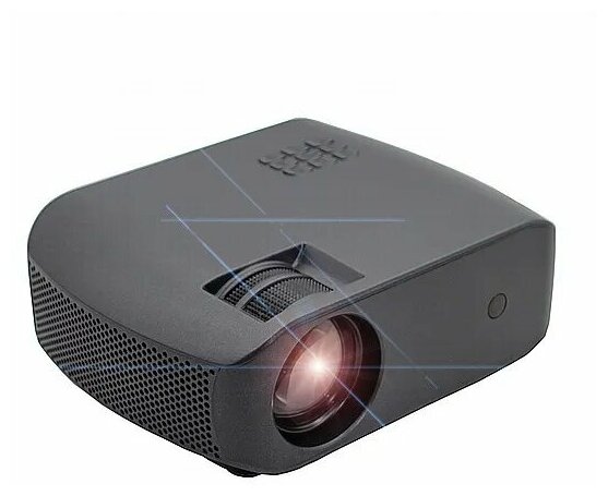 Проектор мультимедийный Unic F10 Basic / Портативный светодиодный видеопроектор HD 720 LED 2800 Lm / Домашний кинопроектор для фильмов и дома