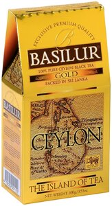 Фото Чай черный Basilur The island of tea Ceylon Gold листовой