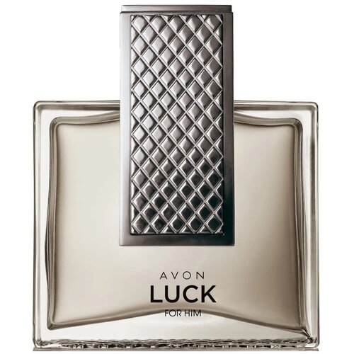 AVON туалетная вода Luck for Him, 75 мл, 100 г