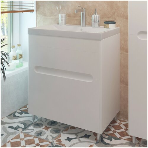 Тумба для ванной / тумба под раковину / мебель для ванной EvaGold Ornella 70