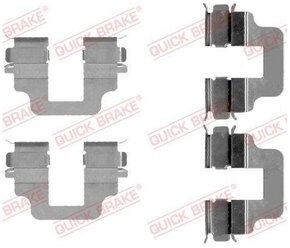 QUICK BRAKE 1091712 Комплект монтажный тормозных колодок