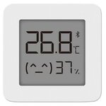 Датчик температуры и влажности Xiaomi MI Mijia Bluetooth Thermometer 2 LYWSD03MM (White) - изображение