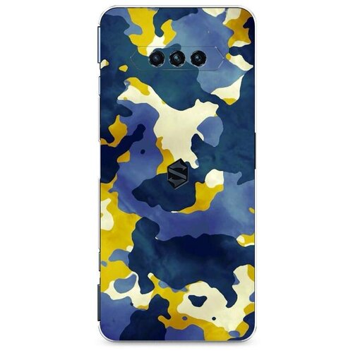 фото Силиконовый чехол "акварельный камуфляж" на xiaomi black shark 4 / сяоми блэк шарк 4 case place