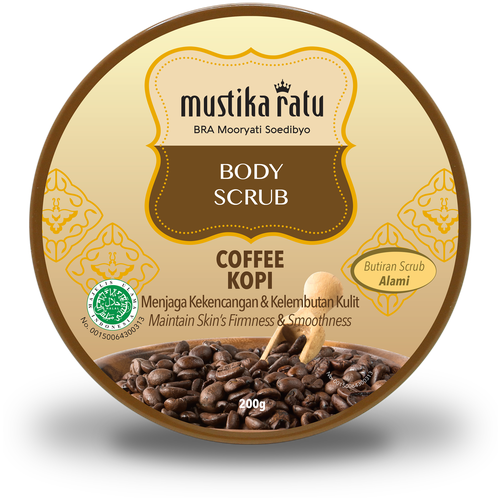 Mustika Ratu Скраб для тела Кофе 200 г масло для тела подтягивающее mustika ratu body butter coffe с экстрактом кофе 200 г