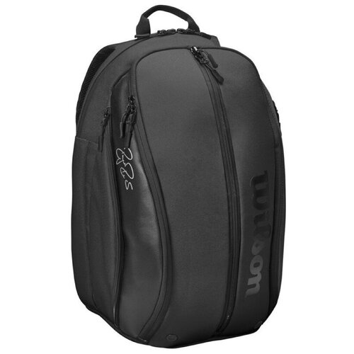 Теннисный рюкзак Wilson FEDERER DNA BACKPACK BLACK (черный)