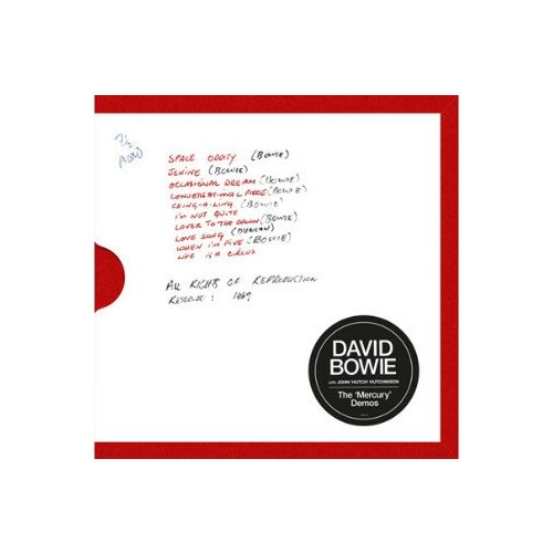 Виниловые пластинки, Parlophone, DAVID BOWIE / JOHN 'HUTCH' HUTCHINSON - The ‘Mercury’ Demos (LP) david bowie david bowie john hutch hutchison the mercury demos limited 180 gr