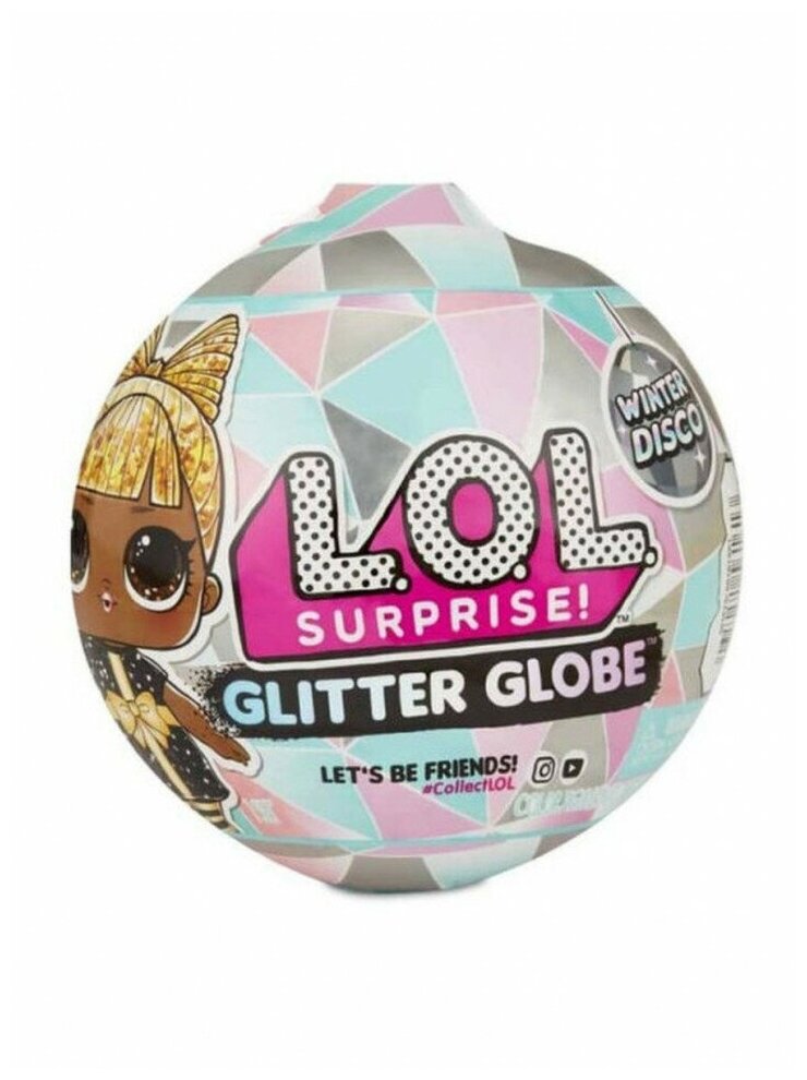 фото Кукла-сюрприз L.O.L. в шарике Зимнее диско Winter Disco Glitter Globe, L. O. L. Surprise!