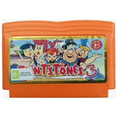 Флинстоуны 3 (Flintstones 3) (8 bit) английский язык игра для dendy flintstones 3 флинстоуны 3