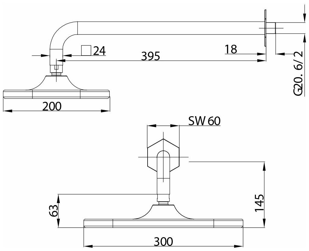 Душевая система Lemark Prizma LM3922C - фотография № 3