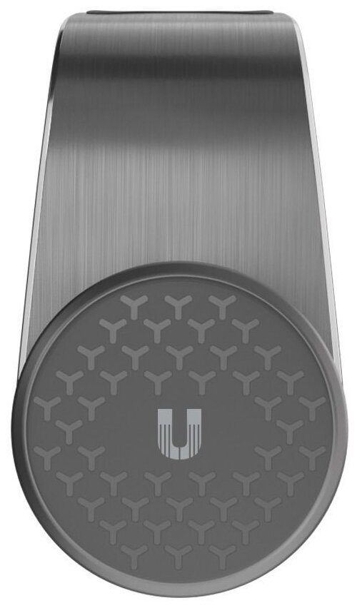 Держатель автомобильный Uzay магнитный, 360, на вент. решетку, черный - фото №2