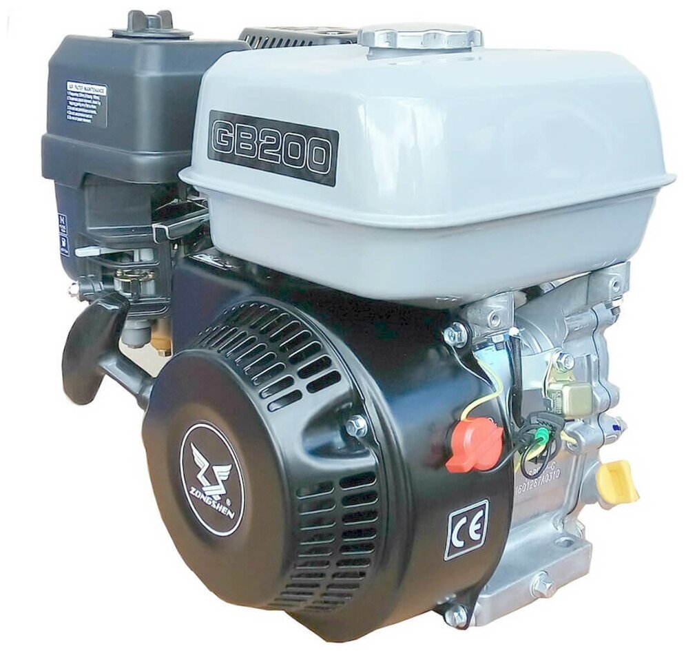 Двигатель бензиновый Zongshen ZS GB200 (S-тип)