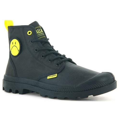 фото Ботинки мужские palladium pampa smiley change 77221-010 высокие черные (45)