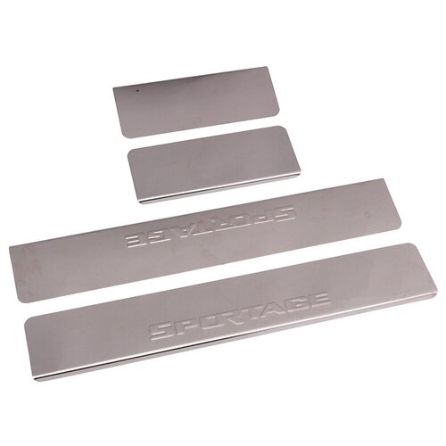 фото Накладки внутренних порогов kia sportage iii рестайл dollex