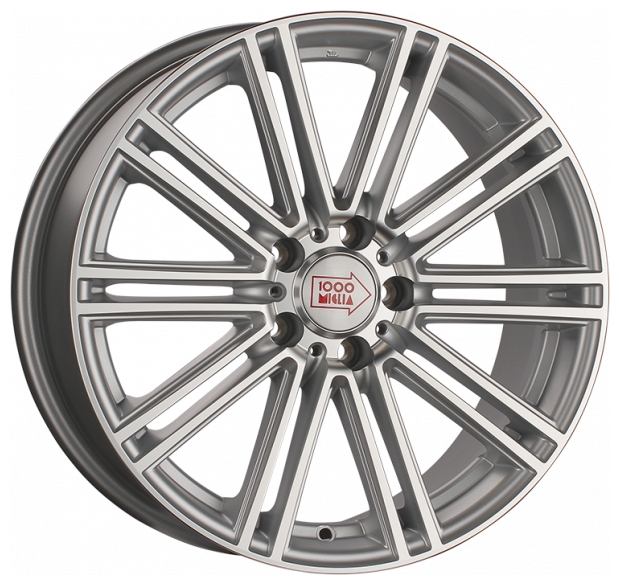 Колесный диск 1000 Miglia MM1005 8,0x18/5x112 ET35 D66,6 Matt Silver Polished