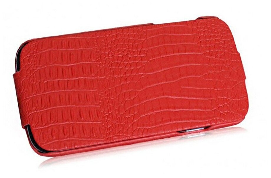 Чехол Borofone Crocodile Leather для Samsung Galaxy S4 i9500 Red (красный)