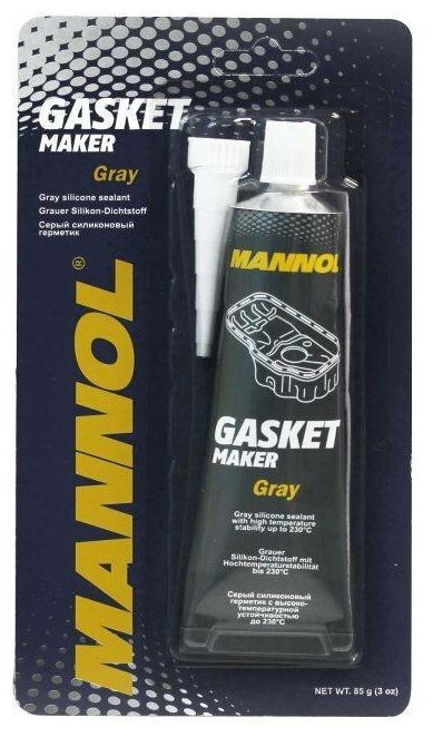 Силиконовый герметик для ремонта автомобиля Mannol Gasket Maker 9913 0085 кг
