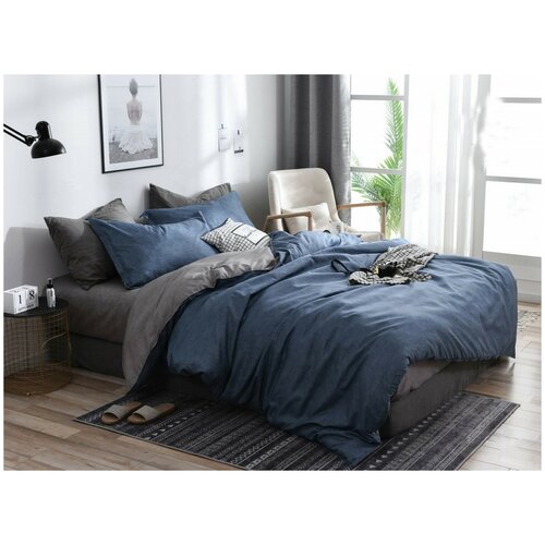 фото Комплект постельного белья dream fly семейный микросатин tango