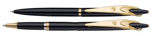 Набор Pierre Cardin PEN&PEN: ручка шариковая + роллер. Цвет - черный. Упаковка Е или E-1