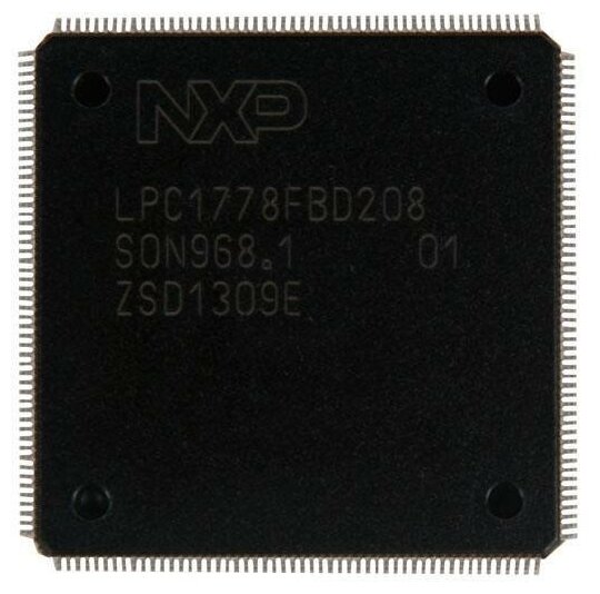 LPC1778FBD208 Микроконтроллер RISC NXP , QFP