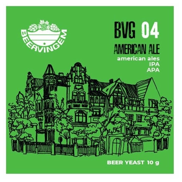 Дрожжи Элевые BeerVingem BVG04 AMERICAN ALE, 10 гр