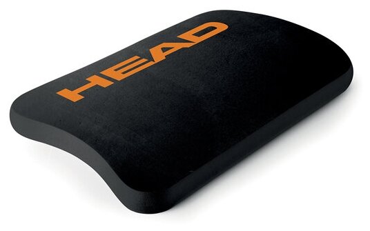 Доска малая плавательная для тренировок HEAD KICKBOARD SMALL, Цвет - черный