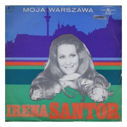 Старый винил, Muza, IRENA SANTOR - Moja Warszawa (LP, Used)