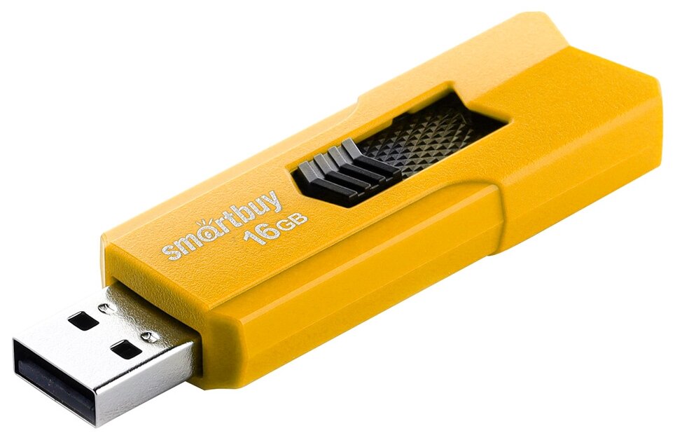 USB Flash Drive 16Gb - SmartBuy Stream Yellow SB16GBST-Y